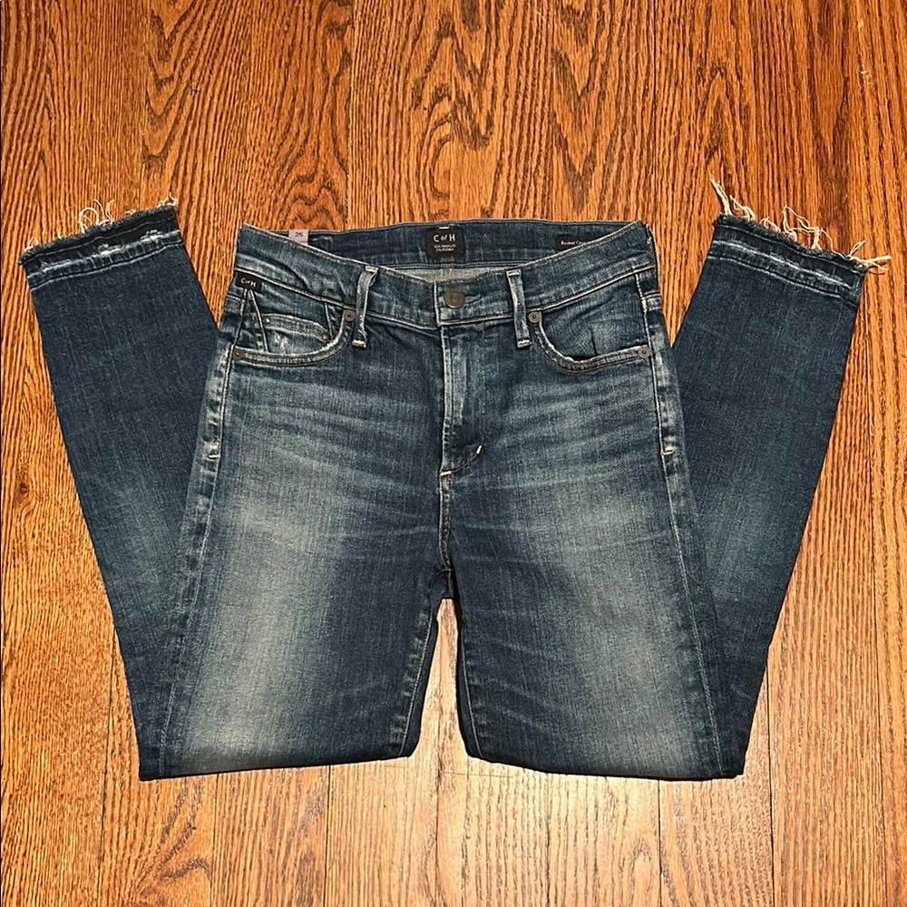 Citizens of Humanity Rocket Crop High-Rise Skinny Jeans